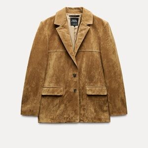 Suede Blazer
